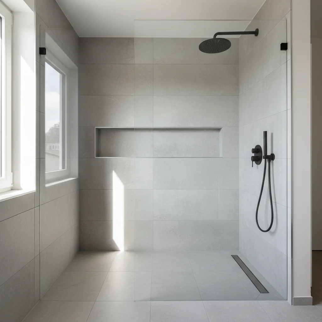 Douche à l'italienne